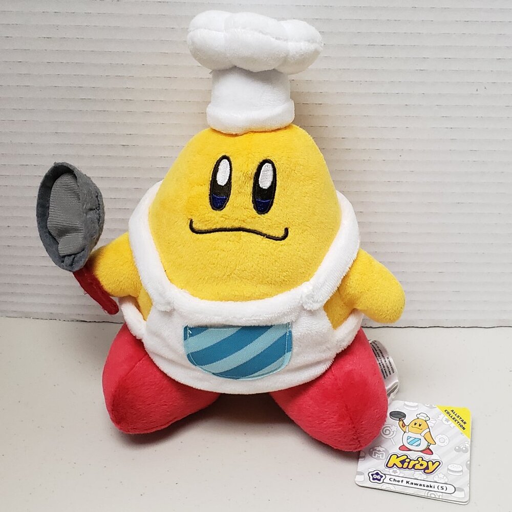 Kirby Adventure All Star Collection: Chef Kawasaki Plush 8"